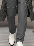 Stylish Zip Decoration Casual Pants