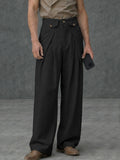 Stylish Pleated Wide Leg Trousers