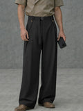 Essential Belted Wide Leg Trousers