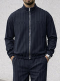 Essential Stripe Jacket and Pants Set
