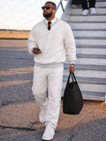 Urban Casual Sweatshirt Pants Set