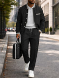 Smart Casual Stripe Webbing 2-Piece Set