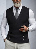 Essential V-Neck Knit Vest