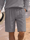 Comfort Skin-Friendly Cotton Shirts Shorts Set