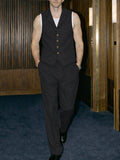 Business Casual Vest Pants Matching Set
