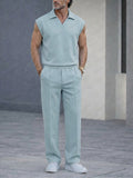 Modern Casual Tank Top and Pants Set