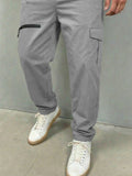 Essential 100% Cotton Multi-pocket Cargo Pants