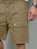 Utility Loose Fit Multi-pocket Cargo Shorts
