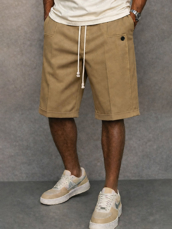 Essential Urban Casual Drawstring Shorts