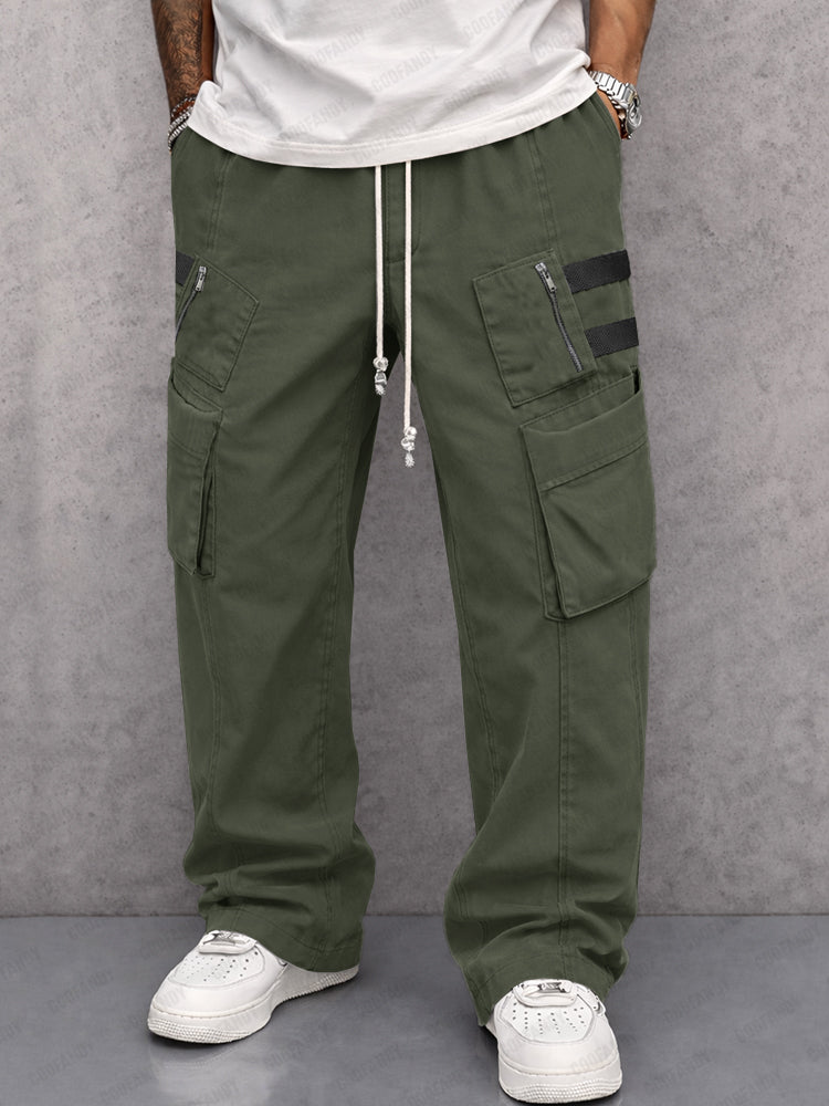 Utility Multi Pocket 100% Cotton Cargo Pants – COOFANDY