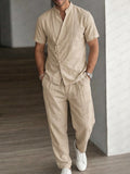 Urban Minimal Washed Cotton Matching Set