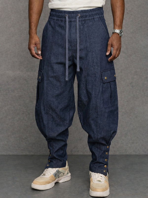 Stylish 100% Cotton Harem Cargo Jogger Pants