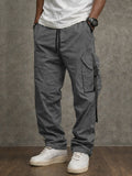 Casual Drawstring Tactical Cargo Pants