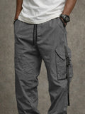 Casual Drawstring Tactical Cargo Pants