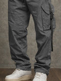 Casual Drawstring Tactical Cargo Pants