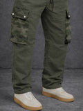 Durable 100% Cotton Camouflage Pocket Cargo Pants