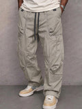 Casual Athletic Straight Leg Cargo Pants