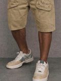 Utility Multi-Pocket 100% Cotton Cargo Shorts