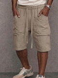 Versatile Nature 100% Cotton Drawstring Shorts