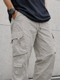 Utility Relaxed Fit Drawstring Cargo Pants