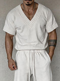 Casual Sporty Streetwear Shorts Set