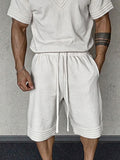 Casual Sporty Streetwear Shorts Set