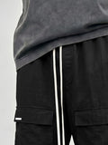 Unique String Design 100% Cotton Cargo Shorts