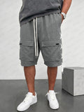 Unique String Design 100% Cotton Cargo Shorts