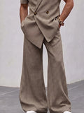 Vintage Smart Casual Plaid Matching Set