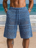 Resort Ready Knit Crochet Beach Shorts