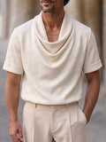Effortless Stylish Cowl Neck T-Shirt