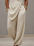 Minimalist Loose 100% Cotton Tank Top Pants Set
