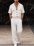 Clean Aesthetic Style 100% Cotton Matching Set
