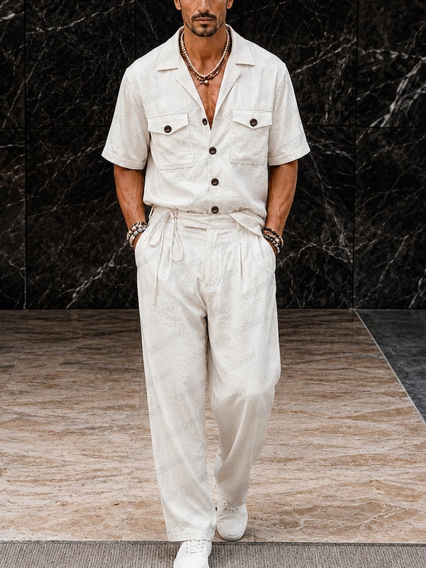 Clean Aesthetic Style 100% Cotton Matching Set