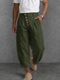 Stylish 100% Cotton Harem Chino Pants