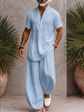 Minimalism Relaxed Fit Cotton Matching Set