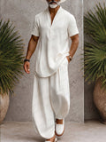 Minimalism Relaxed Fit Cotton Matching Set