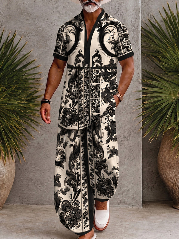 Stylish Comfort Printed Loose Fit Matching Set