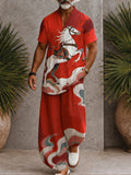Stylish Comfort Printed Loose Fit Matching Set