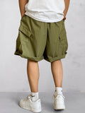 Pantaloncini cargo eleganti dalla vestibilità ampia