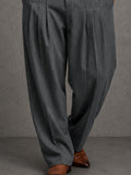 Smart Casual Designer Pleated Pants