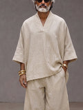 Relaxed Modern Fit Pinstripe Matching Set