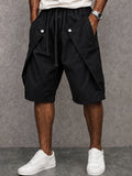 All-Day Comfort Elastic Waist Cargo Shorts