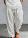 Casual 100% Cotton Crossover Front Shirt Pant Set