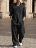 Comfy Relaxed Fit 100% Cotton Co-ord Set
