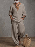 Natural Comfort 100% Cotton Matching Set