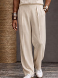 Refined Urban Stand Collar Top and Pants Set