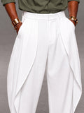 Designer Draped Curved Panel Design Pants