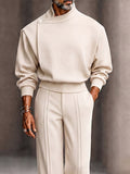 Modern Boxy Fit Shoulder Pad Top Pants Set
