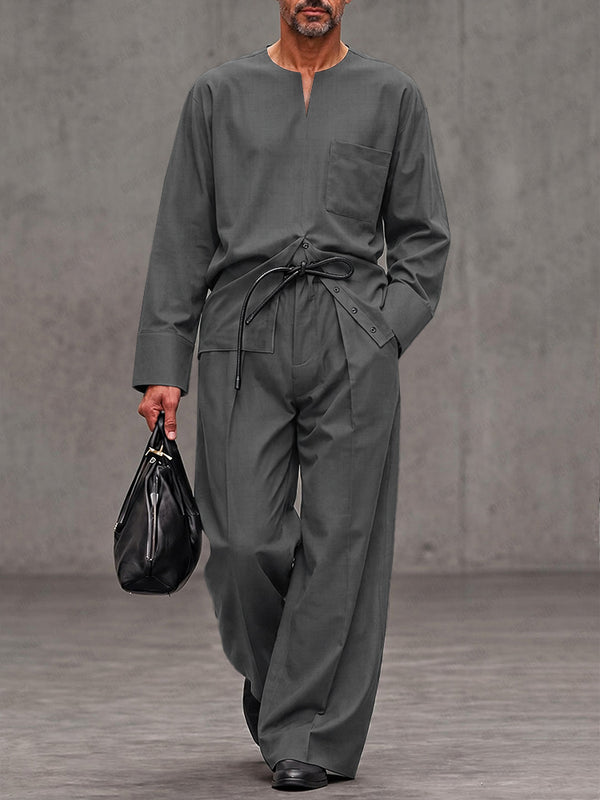 Minimalist Avant Designer Garde Matching Set